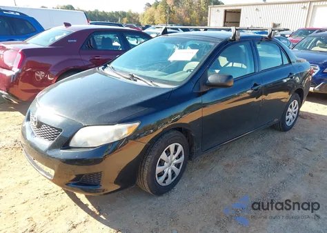 2009 Toyota Corolla из США, поврежденный, VIN 2T1BU40E89C169718